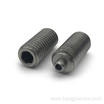 DIN915Stainless Steel Hex Socket Set Screws Dog Point